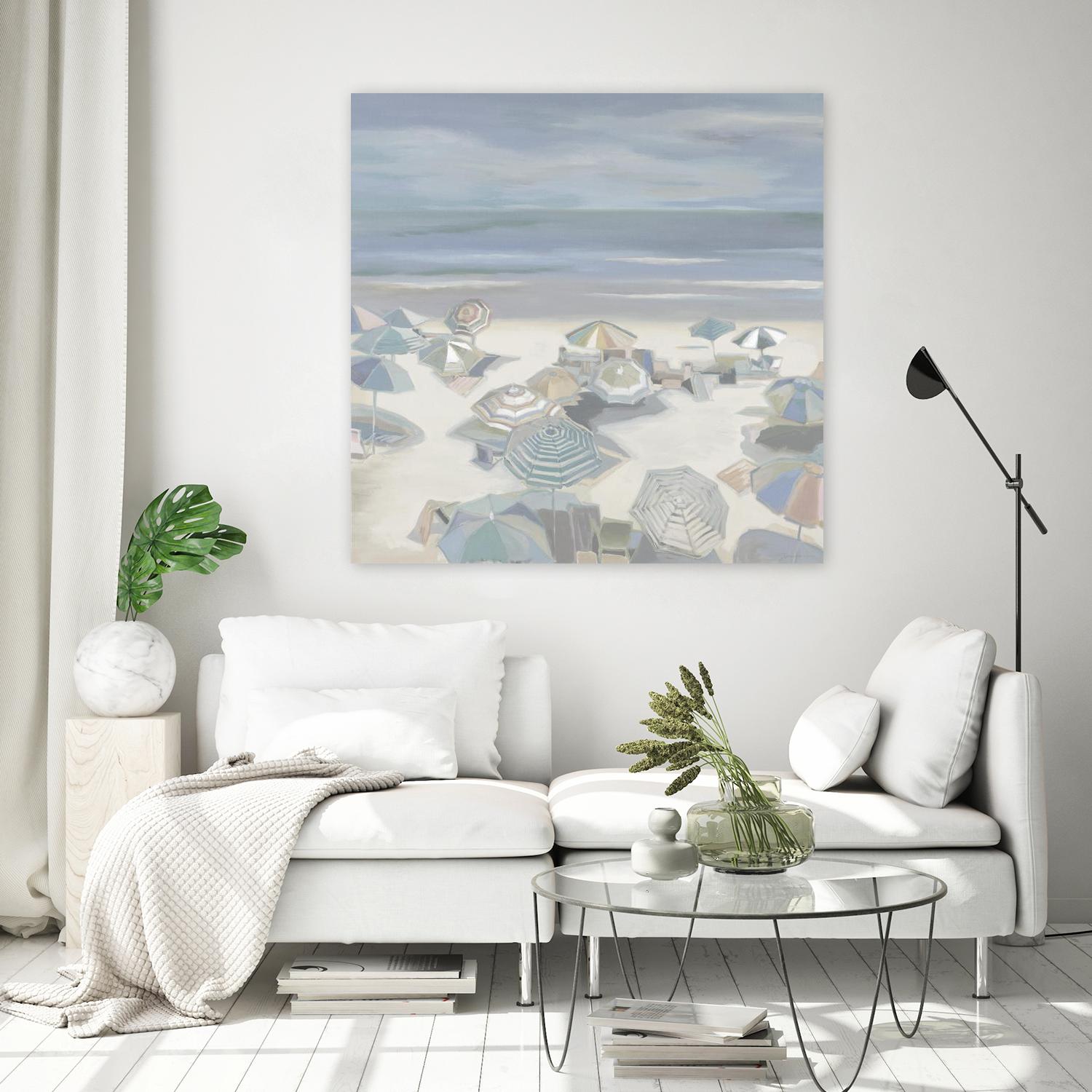 Beach Party by Liz Jardine on GIANT ART - blues coastal, tropical
