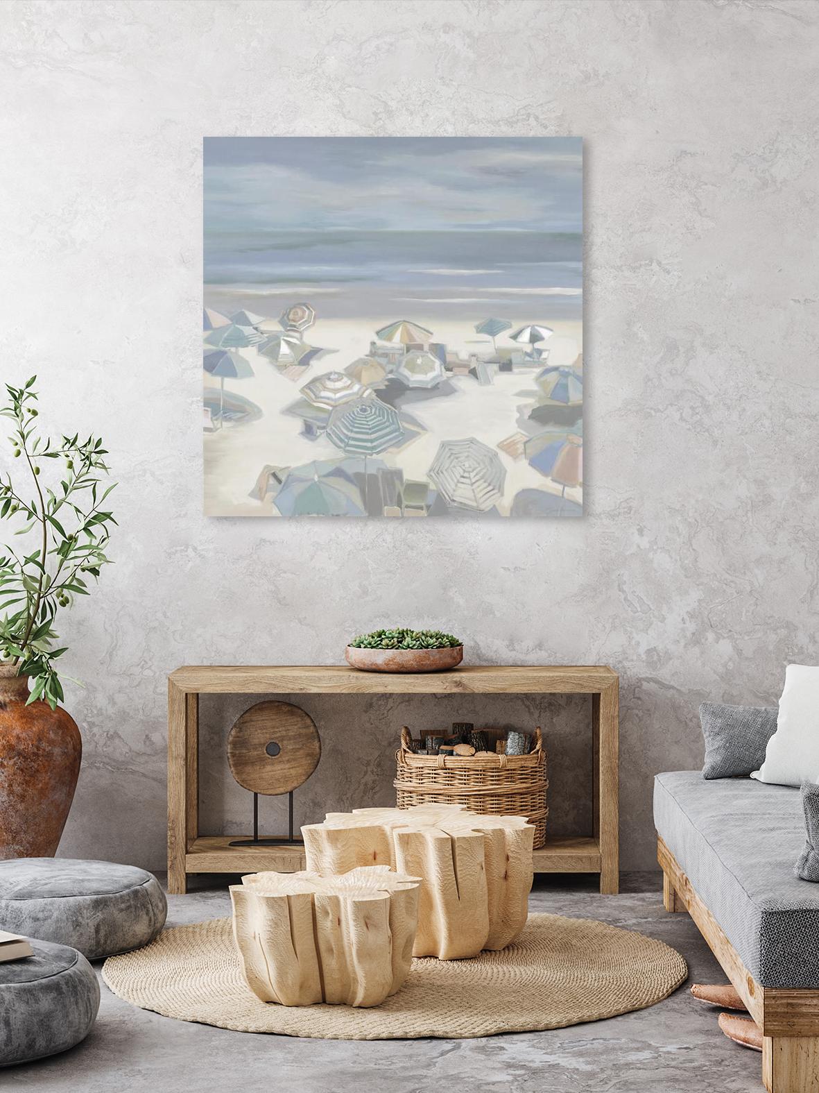 Beach Party by Liz Jardine on GIANT ART - blues coastal, tropical