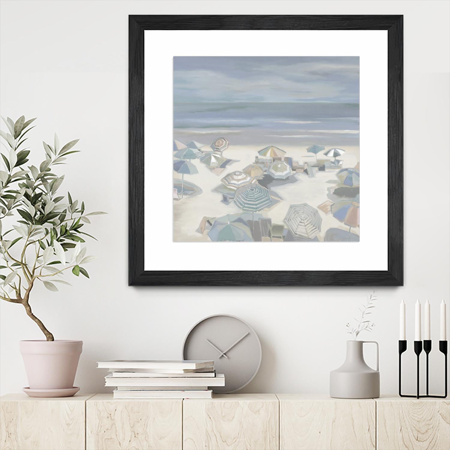 Beach Party by Liz Jardine on GIANT ART - blues coastal, tropical