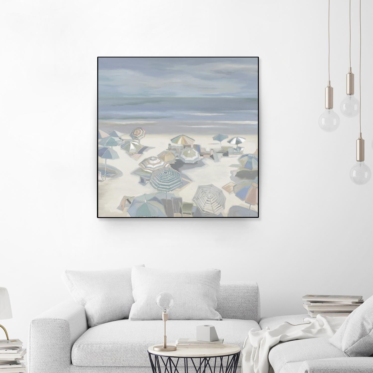 Beach Party by Liz Jardine on GIANT ART - blues coastal, tropical