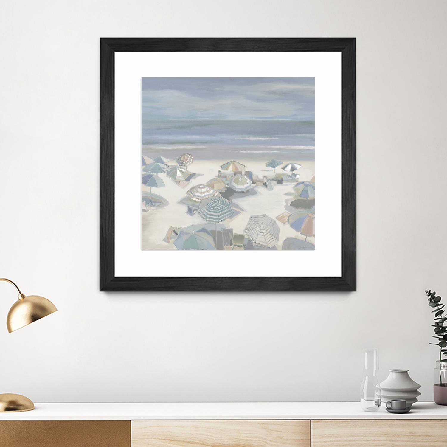Beach Party by Liz Jardine on GIANT ART - blues coastal, tropical
