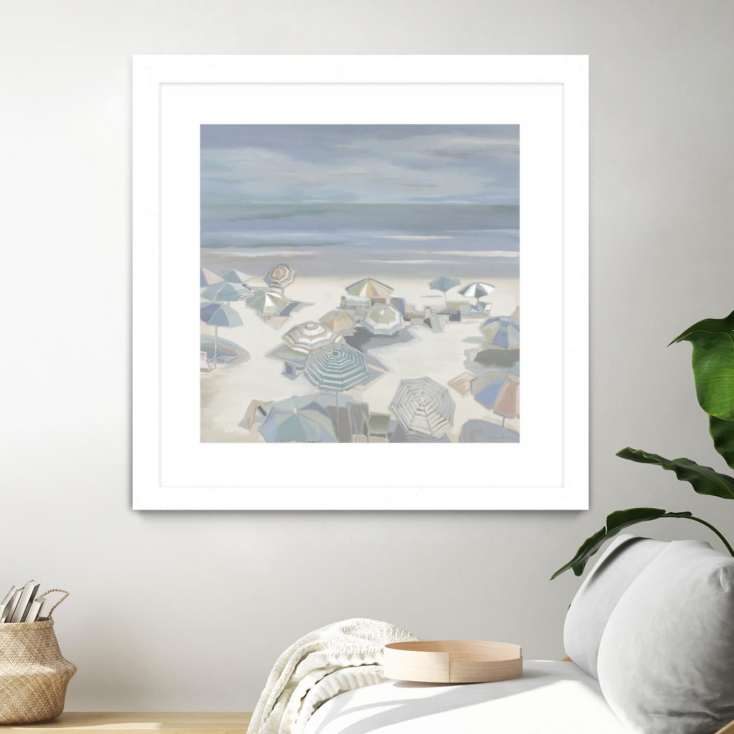 Beach Party by Liz Jardine on GIANT ART - blues coastal, tropical