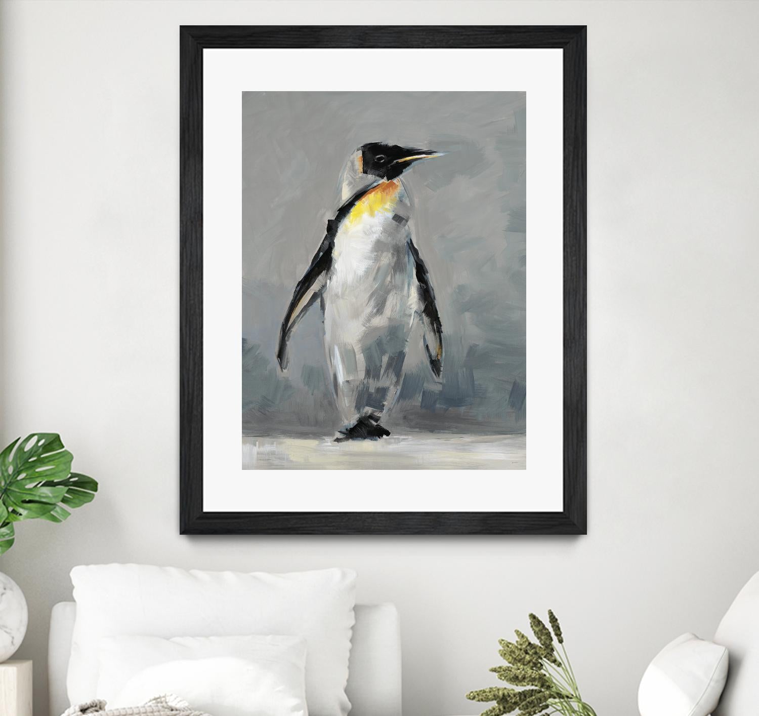 Keep Cool I by Liz Jardine on GIANT ART - yellow animals