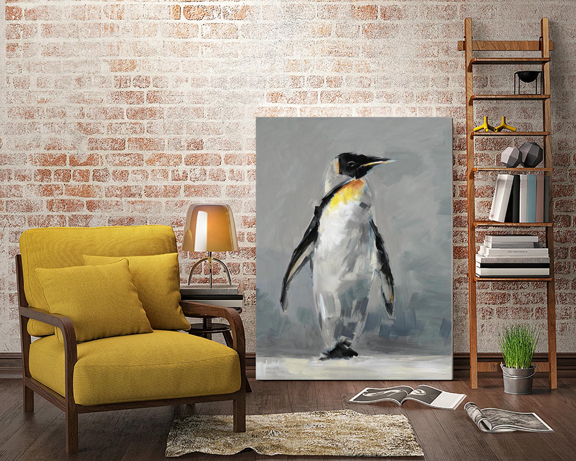 Keep Cool I by Liz Jardine on GIANT ART - yellow animals