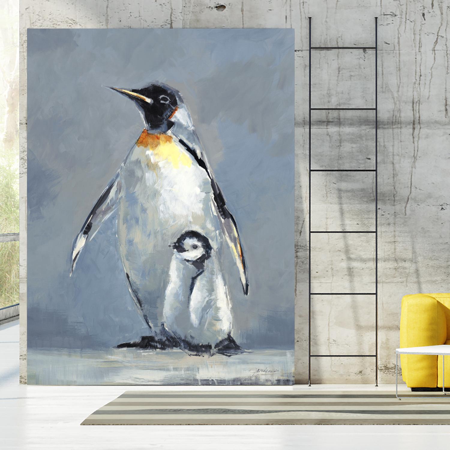 Keep Cool II by Liz Jardine on GIANT ART - yellow animals