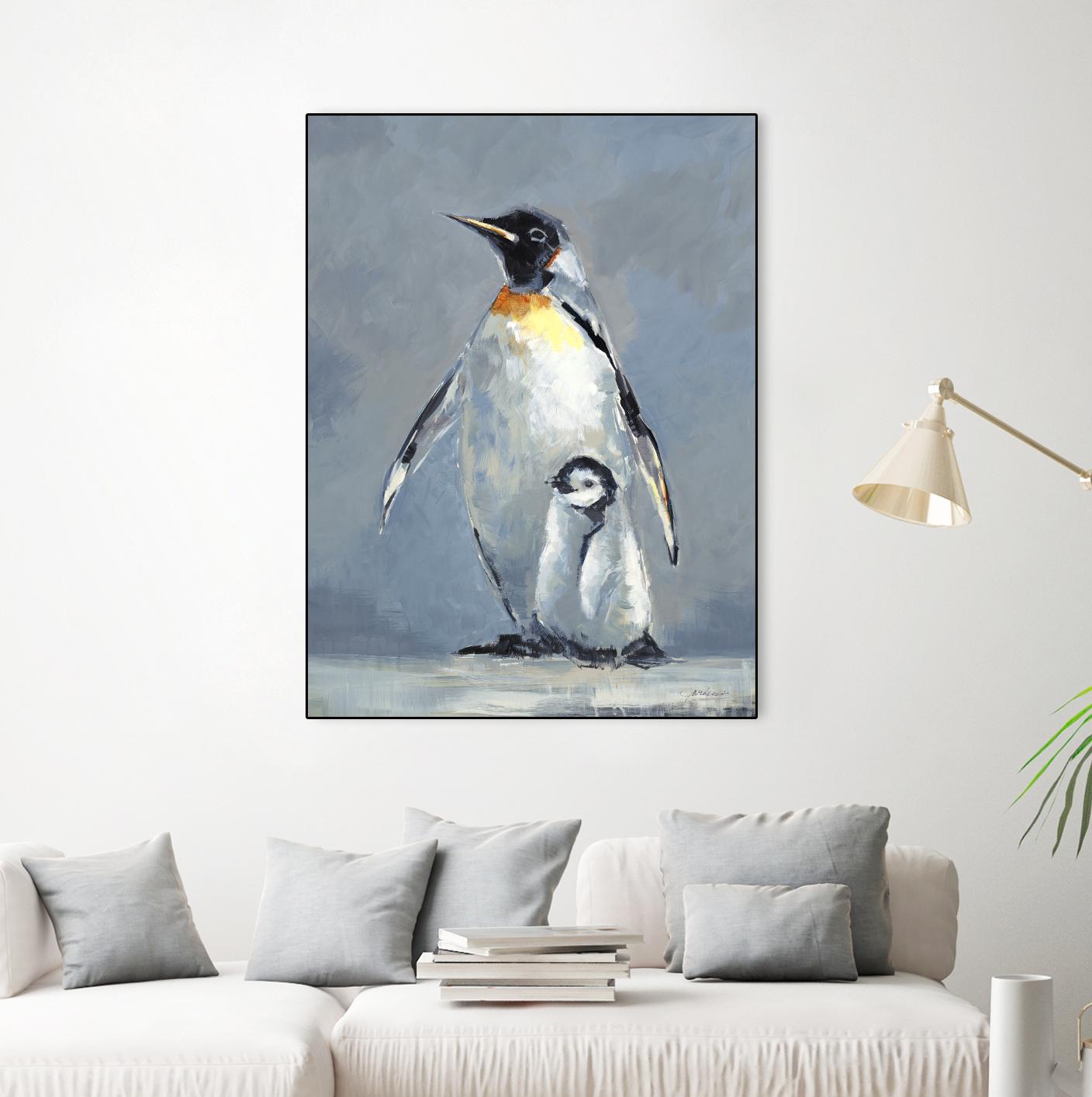 Keep Cool II by Liz Jardine on GIANT ART - yellow animals