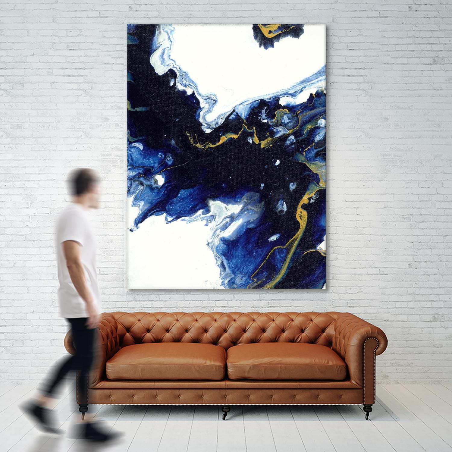 Untitled III by Liz Jardine on GIANT ART - blue abstract abstract