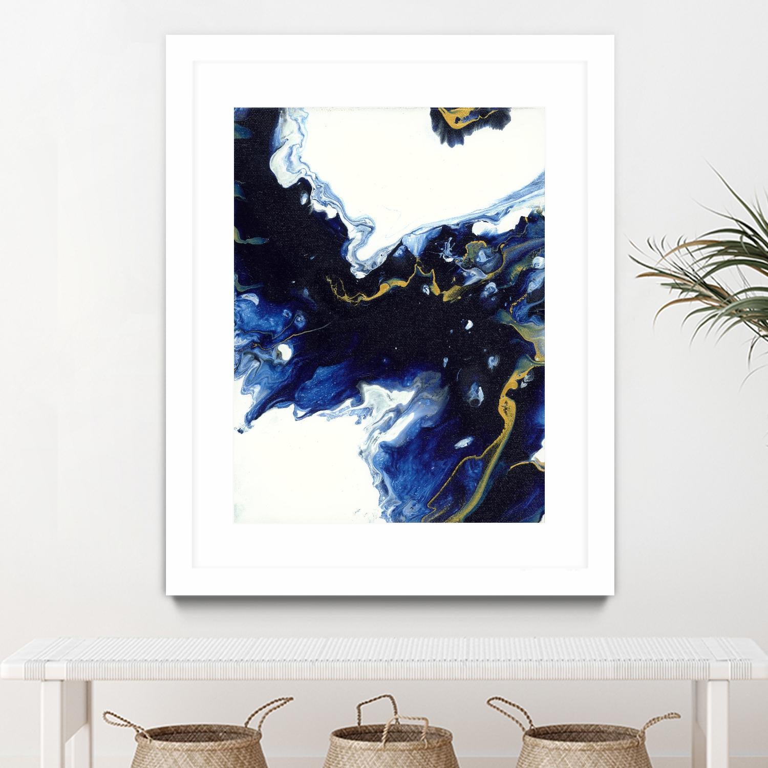 Untitled III by Liz Jardine on GIANT ART - blue abstract abstract