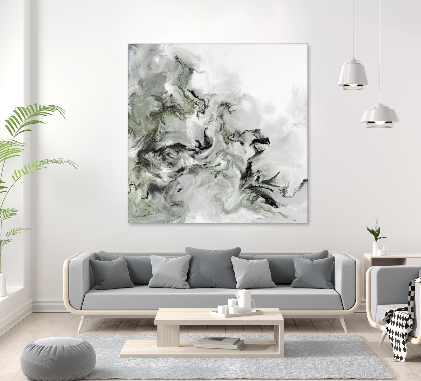 With Me by Corrie LaVelle on GIANT ART - white black & white