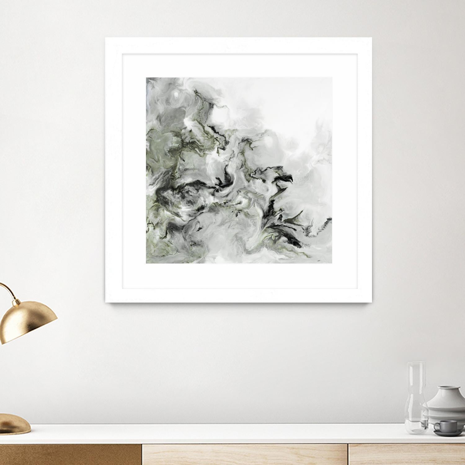 With Me by Corrie LaVelle on GIANT ART - white black & white