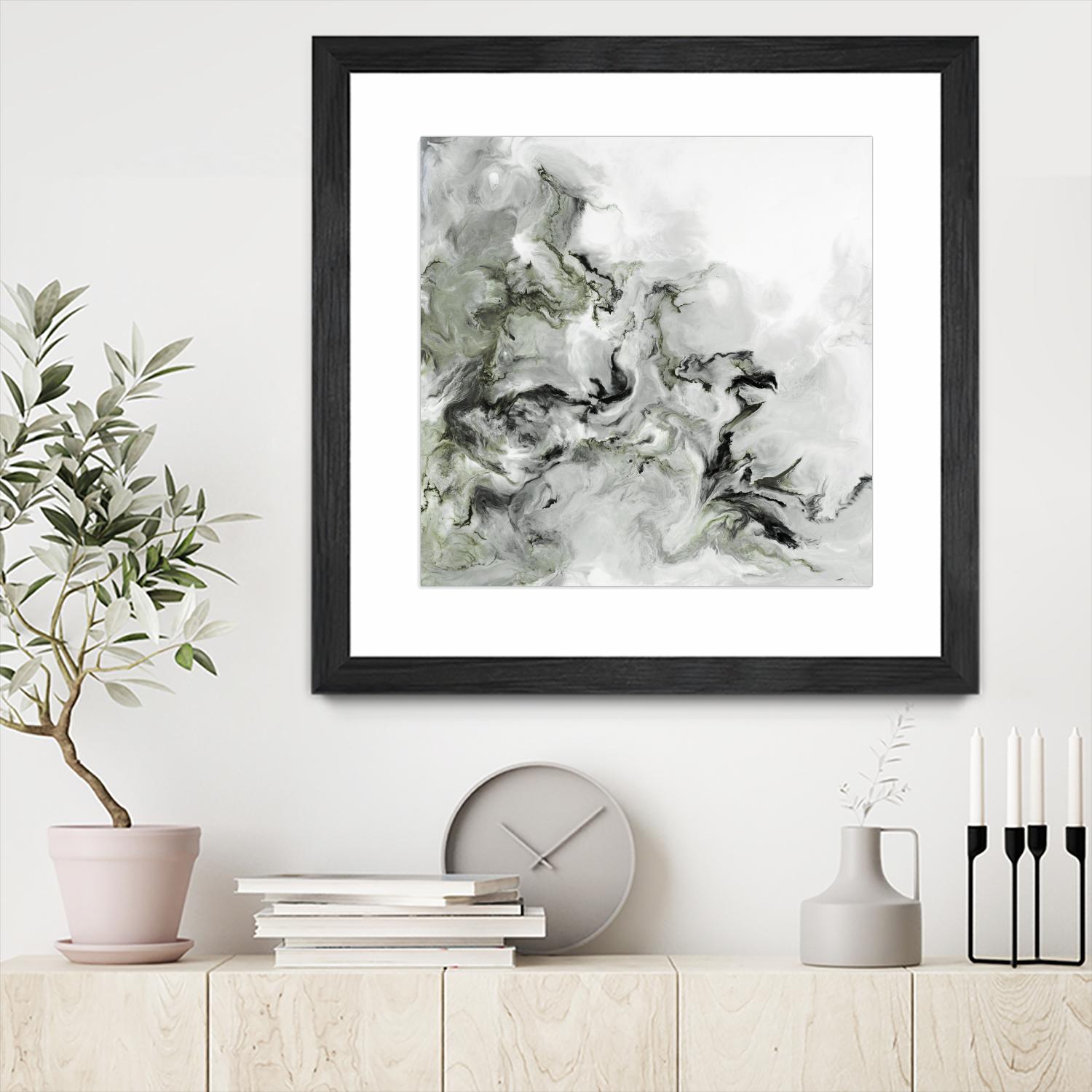 With Me by Corrie LaVelle on GIANT ART - white black & white