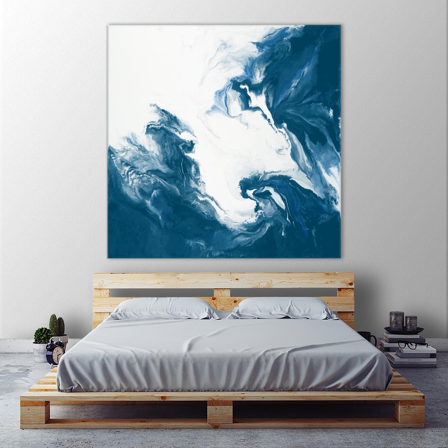 Deep Within by Corrie LaVelle on GIANT ART - white abstract