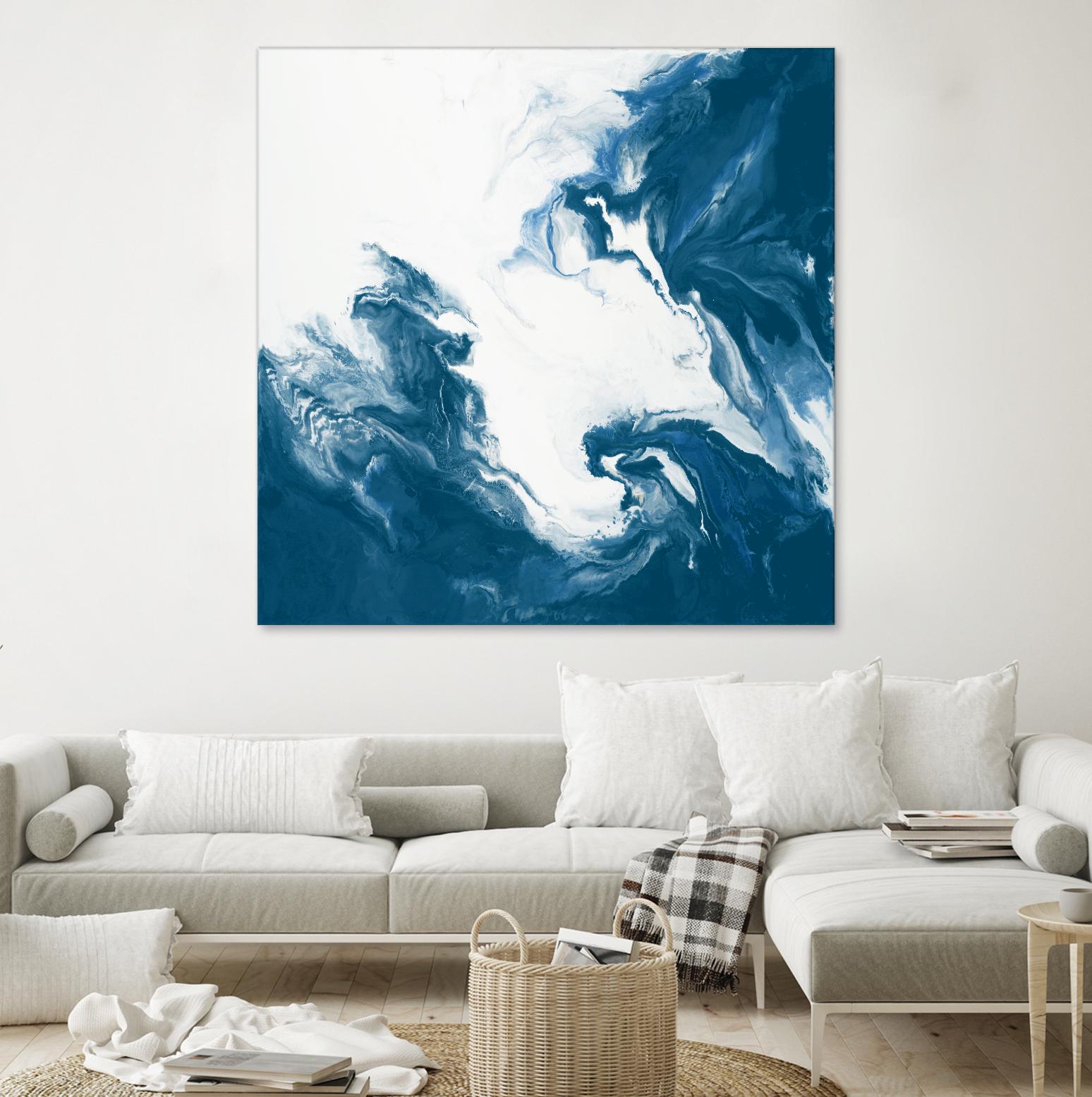 Deep Within by Corrie LaVelle on GIANT ART - white abstract