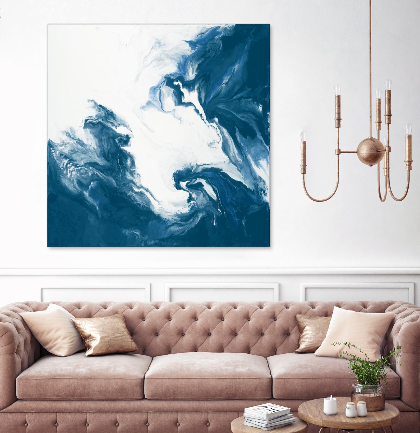 Deep Within by Corrie LaVelle on GIANT ART - white abstract
