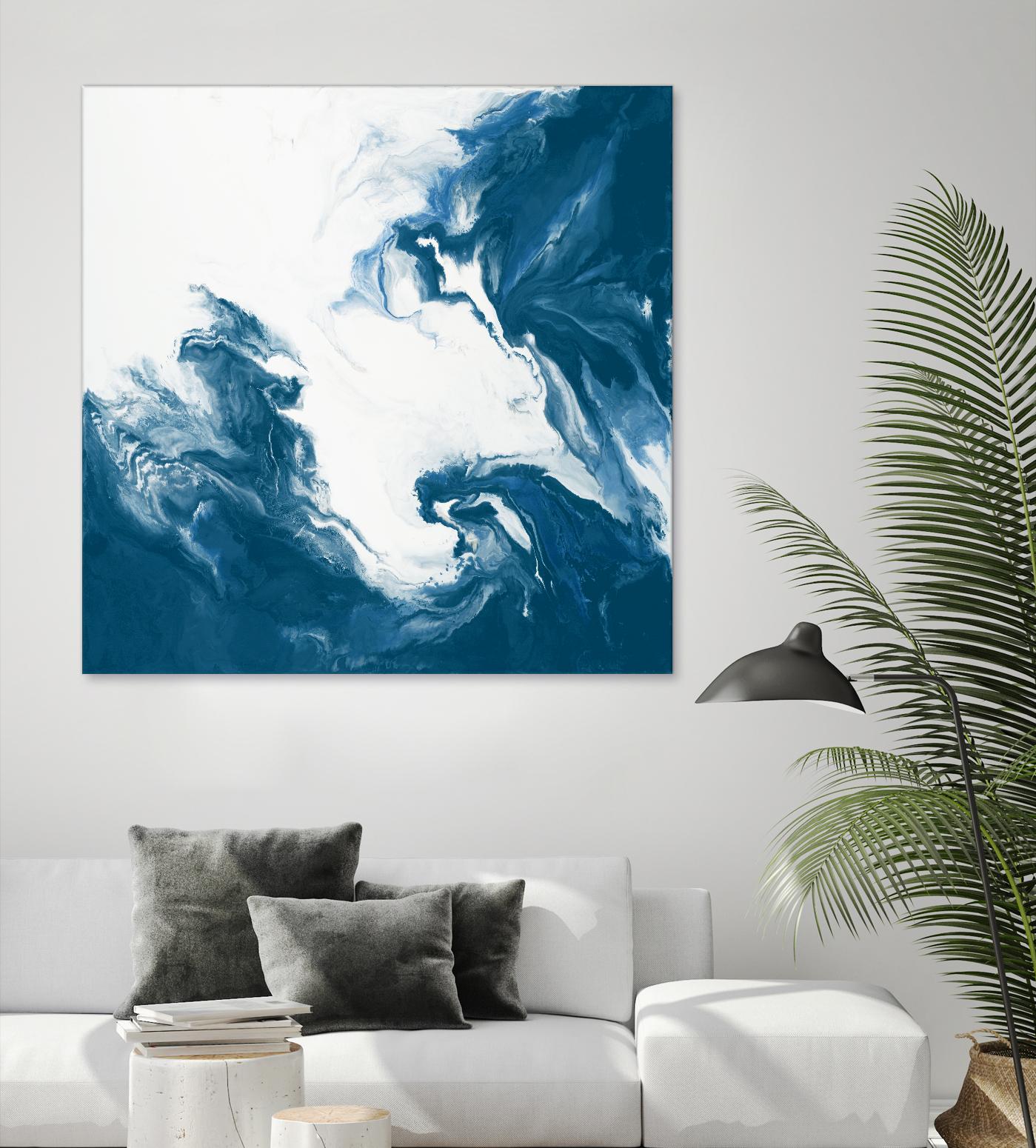 Deep Within by Corrie LaVelle on GIANT ART - white abstract