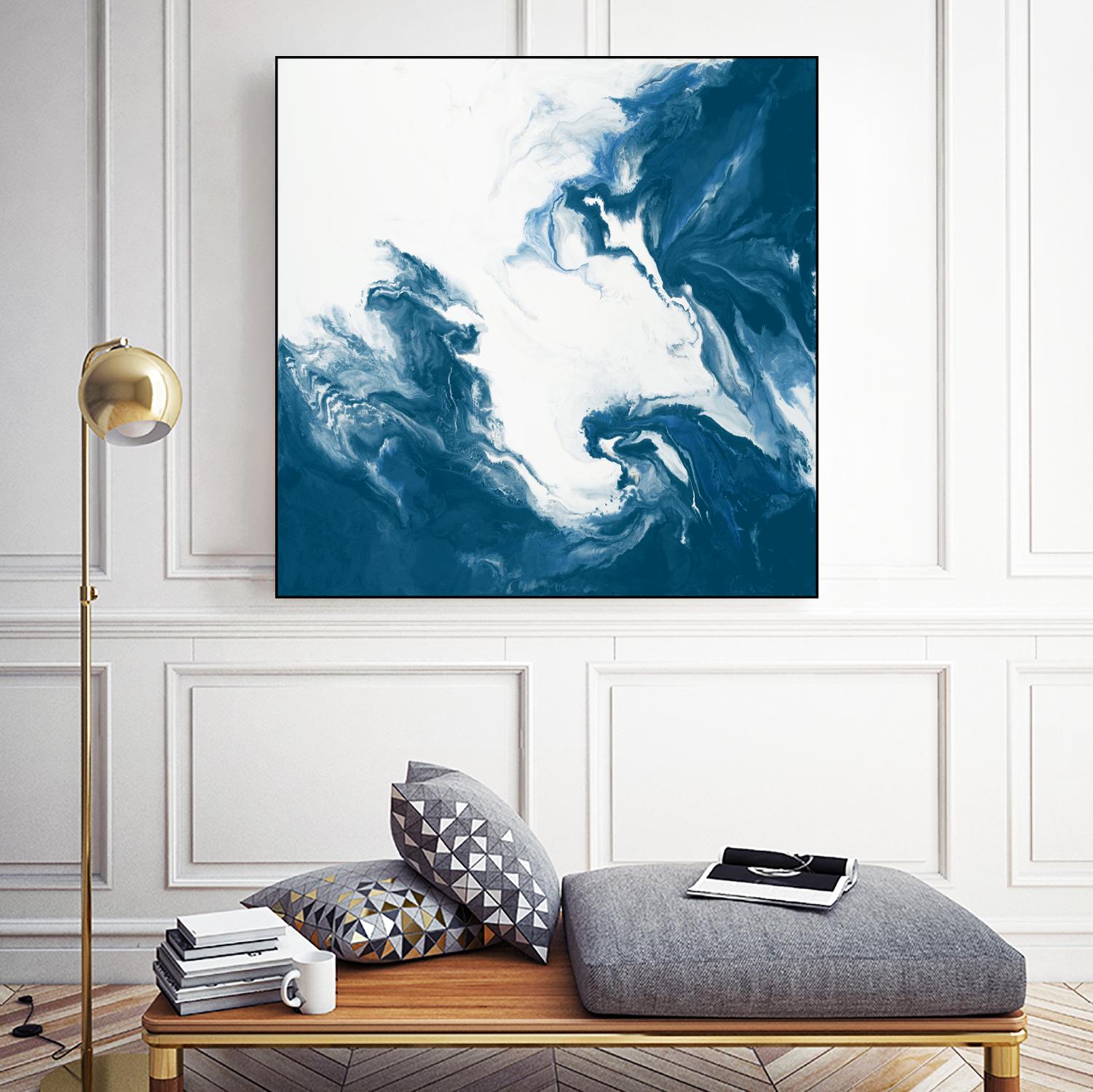 Deep Within by Corrie LaVelle on GIANT ART - white abstract