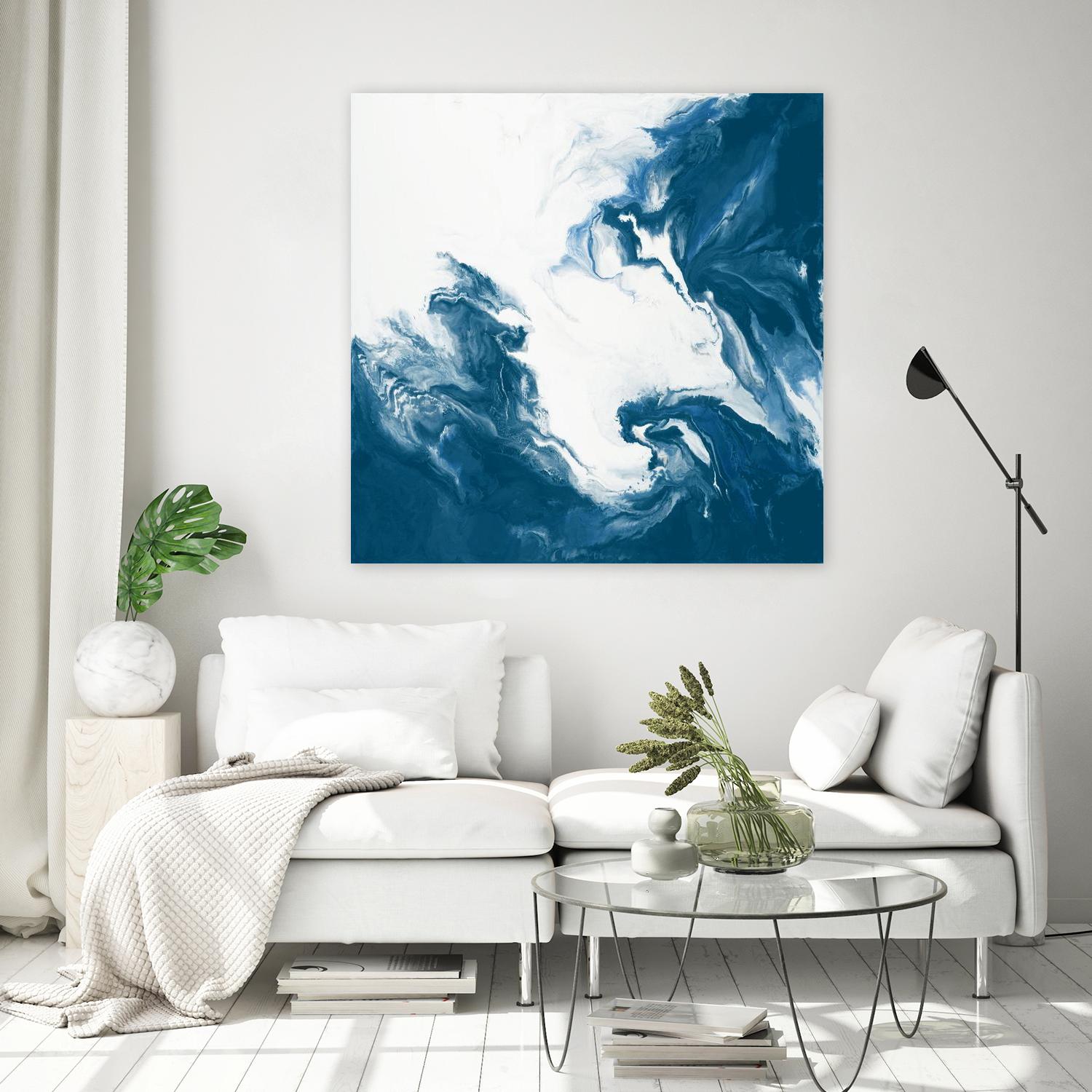Deep Within by Corrie LaVelle on GIANT ART - white abstract