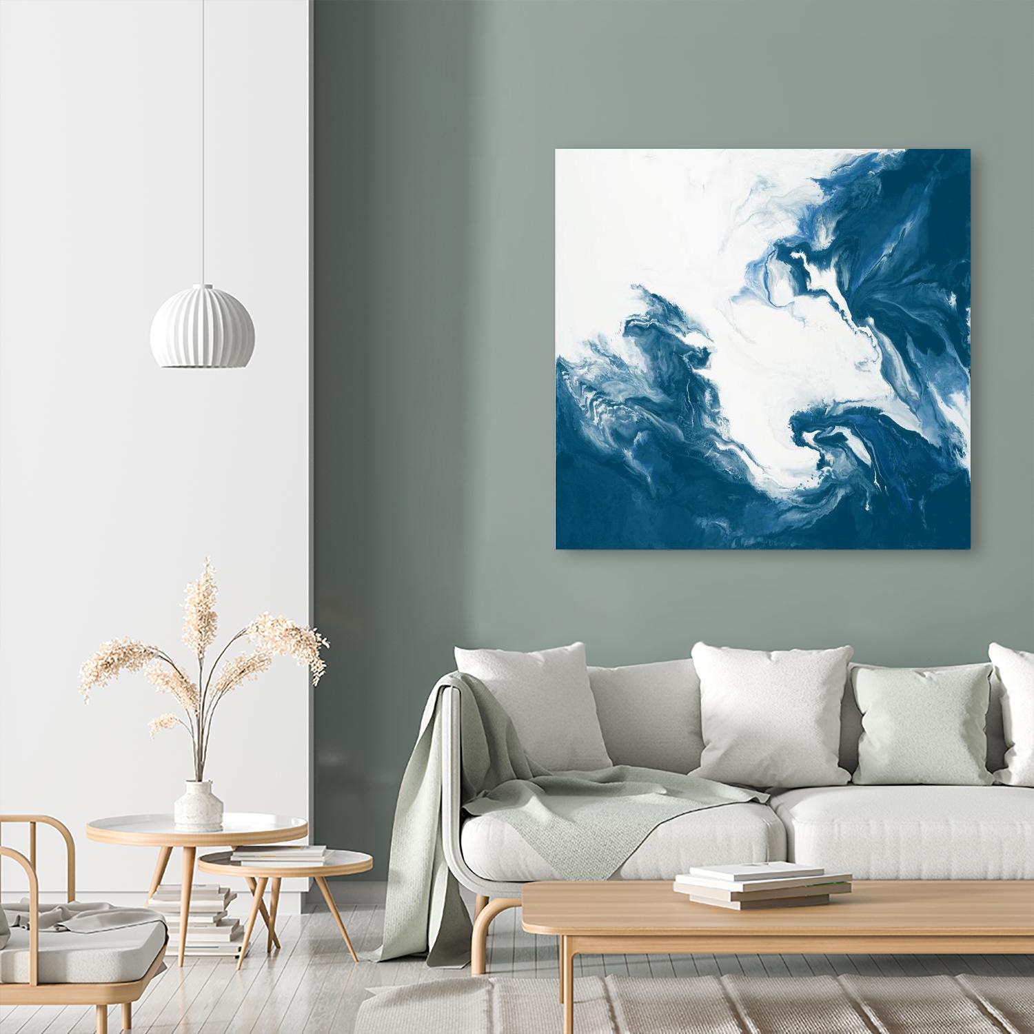 Deep Within by Corrie LaVelle on GIANT ART - white abstract