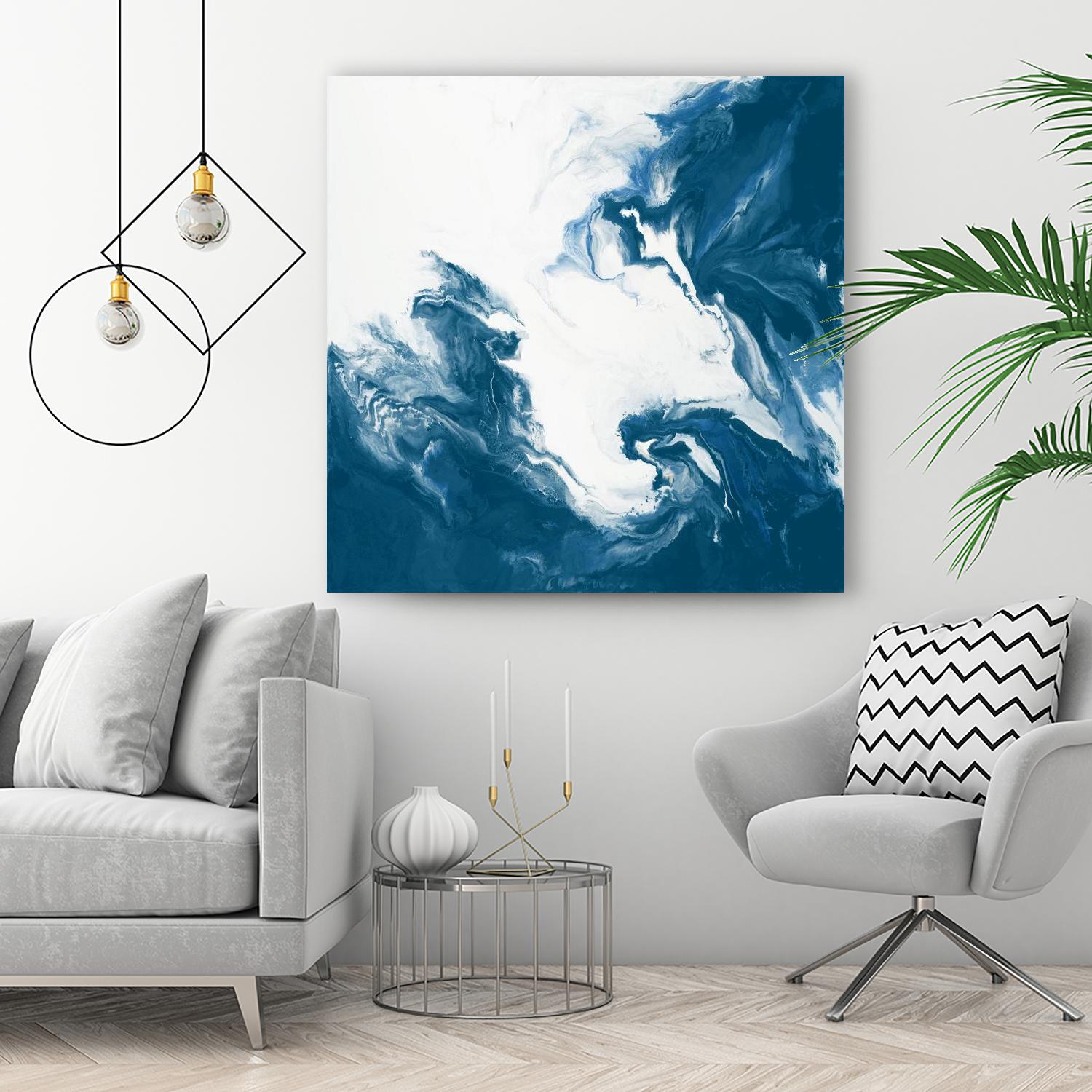 Deep Within by Corrie LaVelle on GIANT ART - white abstract