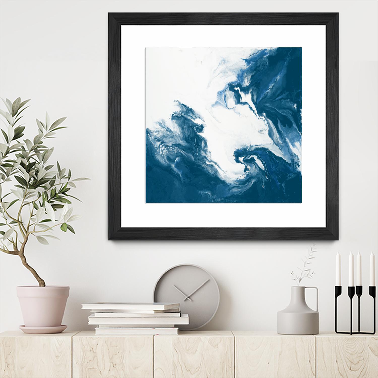 Deep Within by Corrie LaVelle on GIANT ART - white abstract