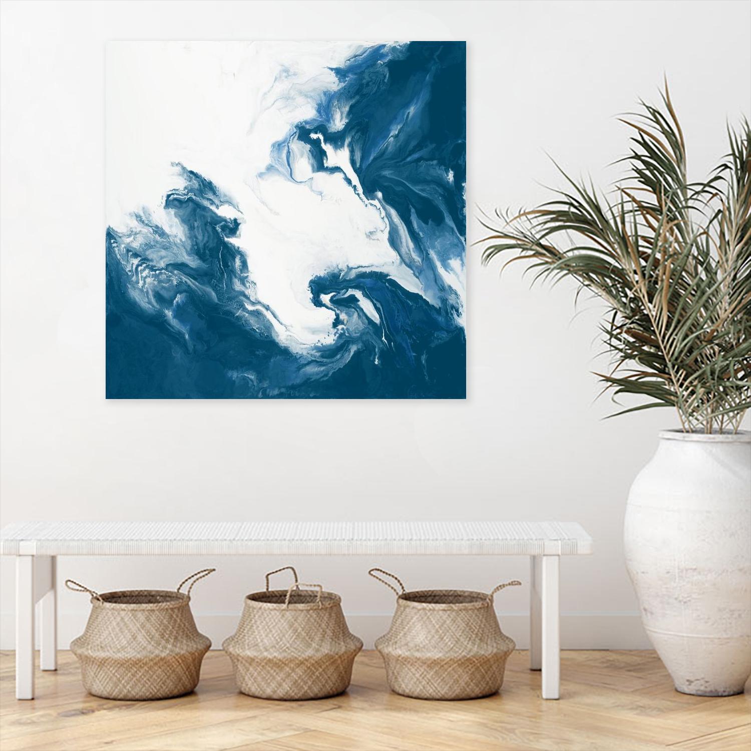 Deep Within by Corrie LaVelle on GIANT ART - white abstract