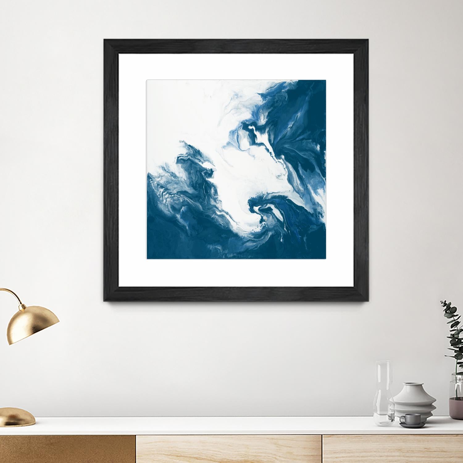 Deep Within by Corrie LaVelle on GIANT ART - white abstract