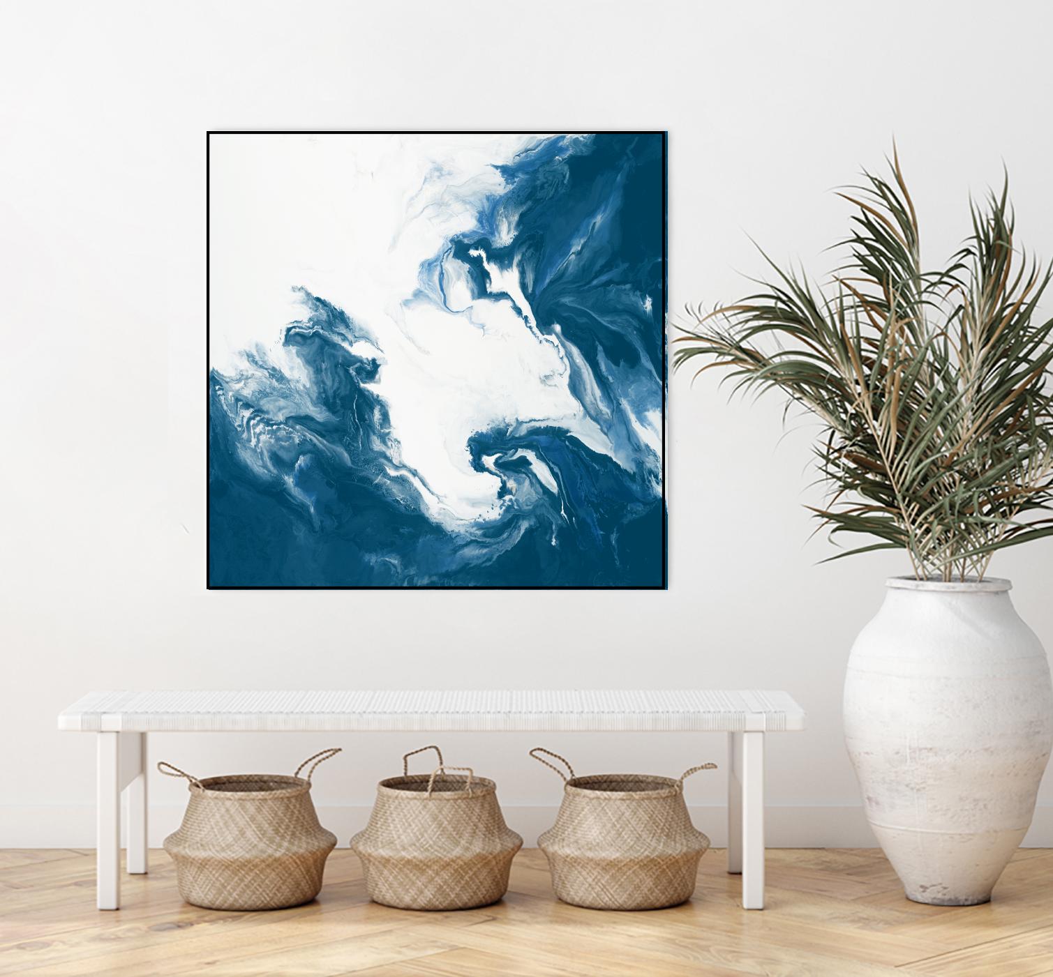 Deep Within by Corrie LaVelle on GIANT ART - white abstract