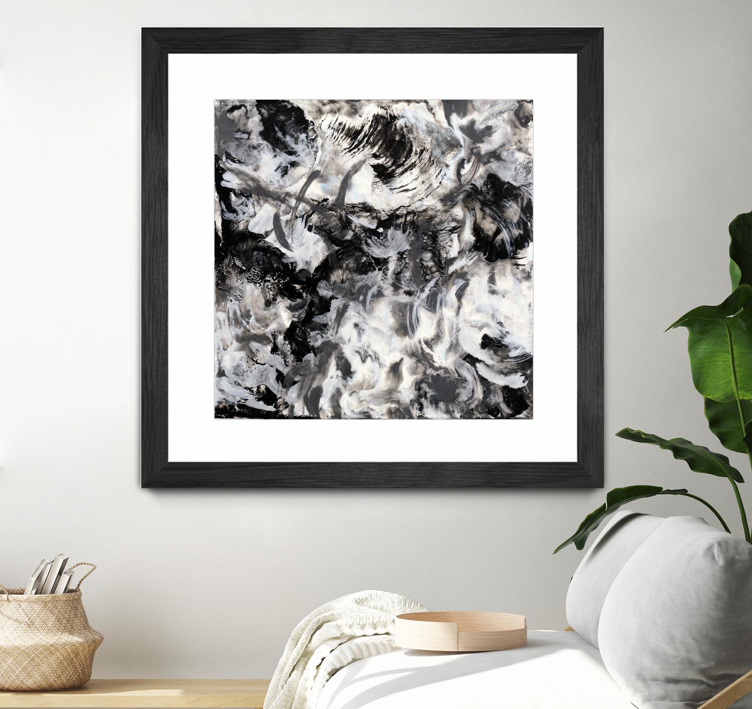 Escalation by Corrie LaVelle on GIANT ART - white abstract