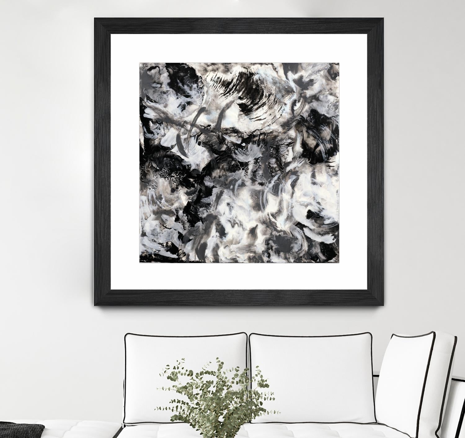 Escalation by Corrie LaVelle on GIANT ART - white abstract