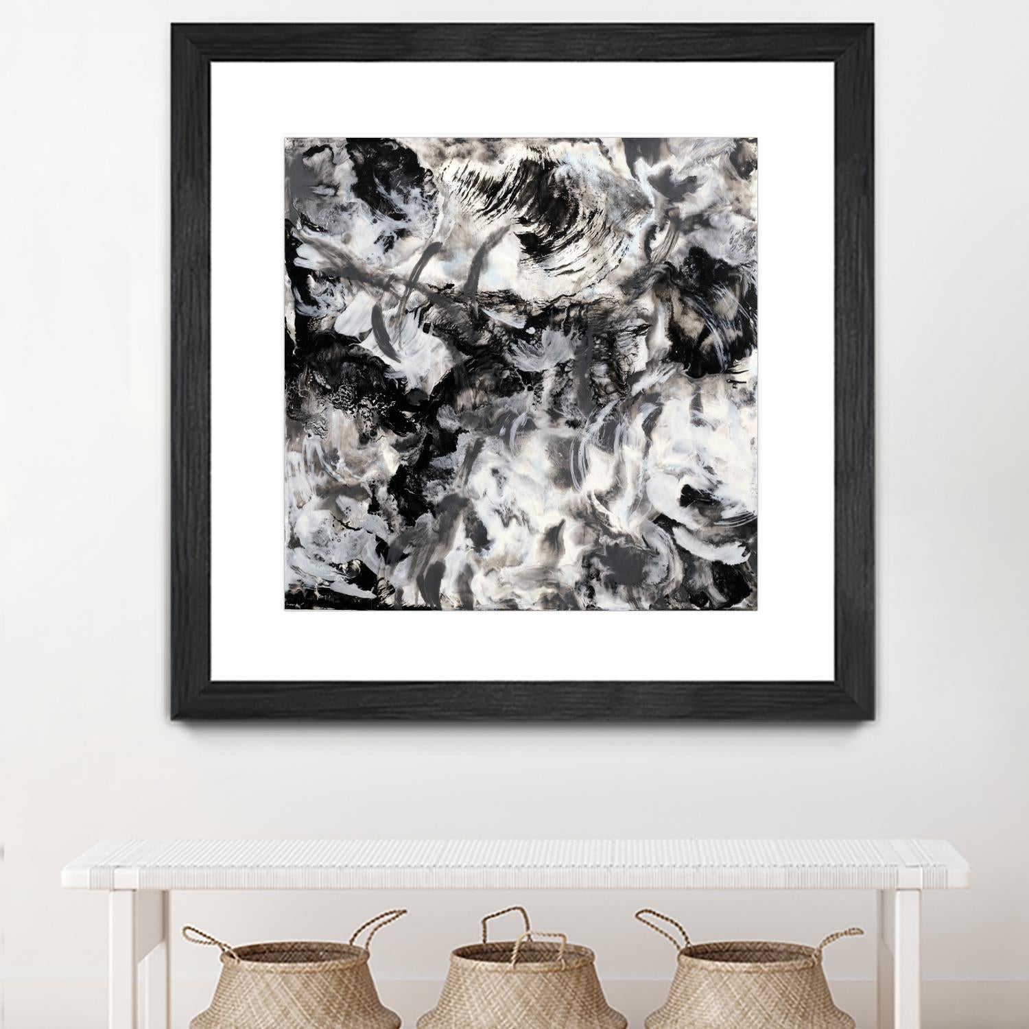 Escalation by Corrie LaVelle on GIANT ART - white abstract