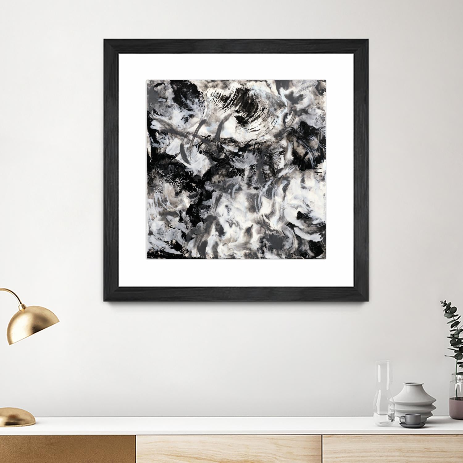 Escalation by Corrie LaVelle on GIANT ART - white abstract