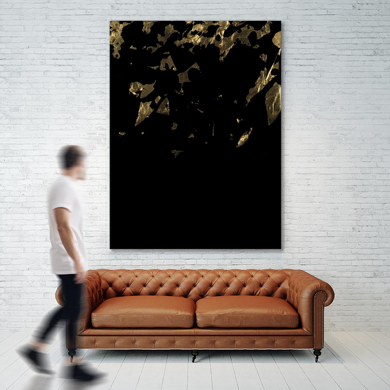 Arms Like Heaven by Corrie LaVelle on GIANT ART - gold abstract