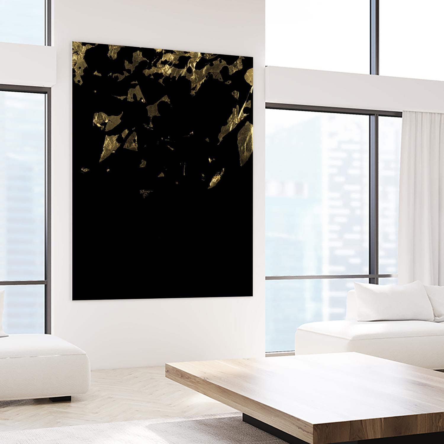 Arms Like Heaven by Corrie LaVelle on GIANT ART - gold abstract