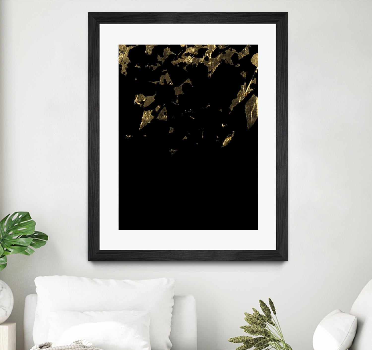 Arms Like Heaven by Corrie LaVelle on GIANT ART - gold abstract