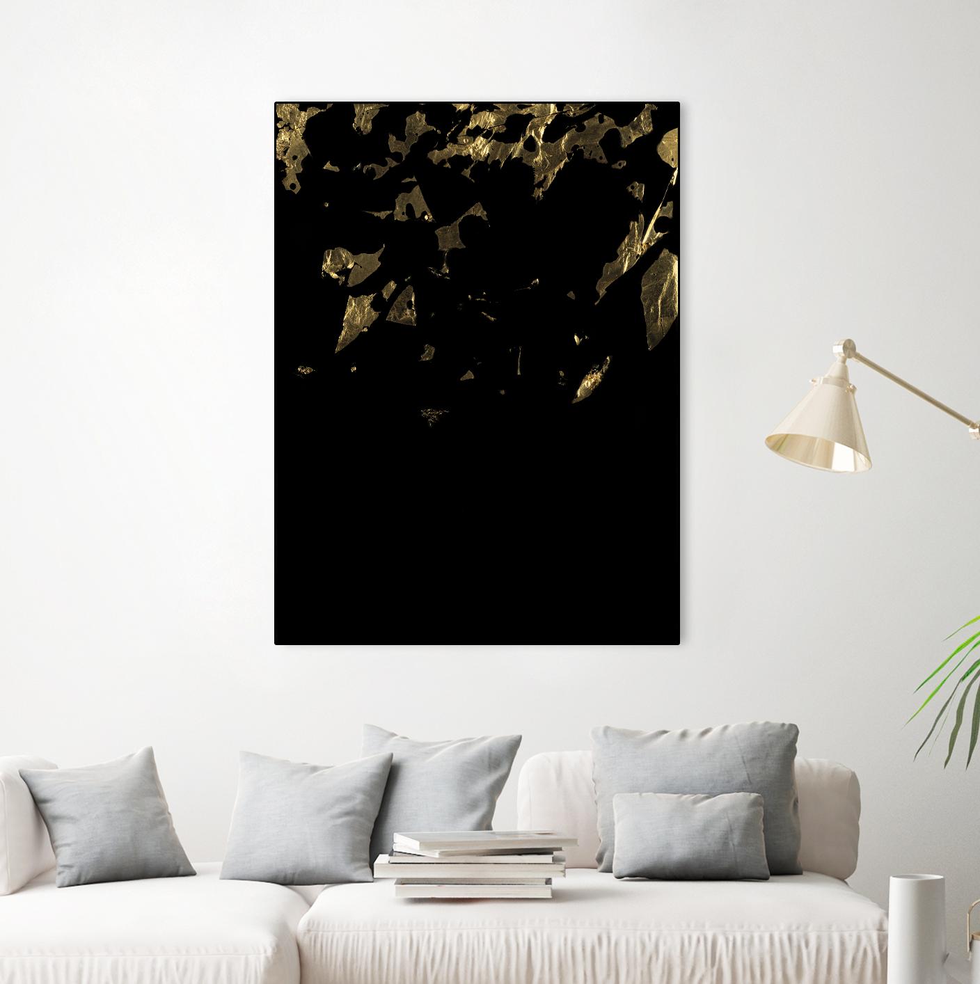 Arms Like Heaven by Corrie LaVelle on GIANT ART - gold abstract