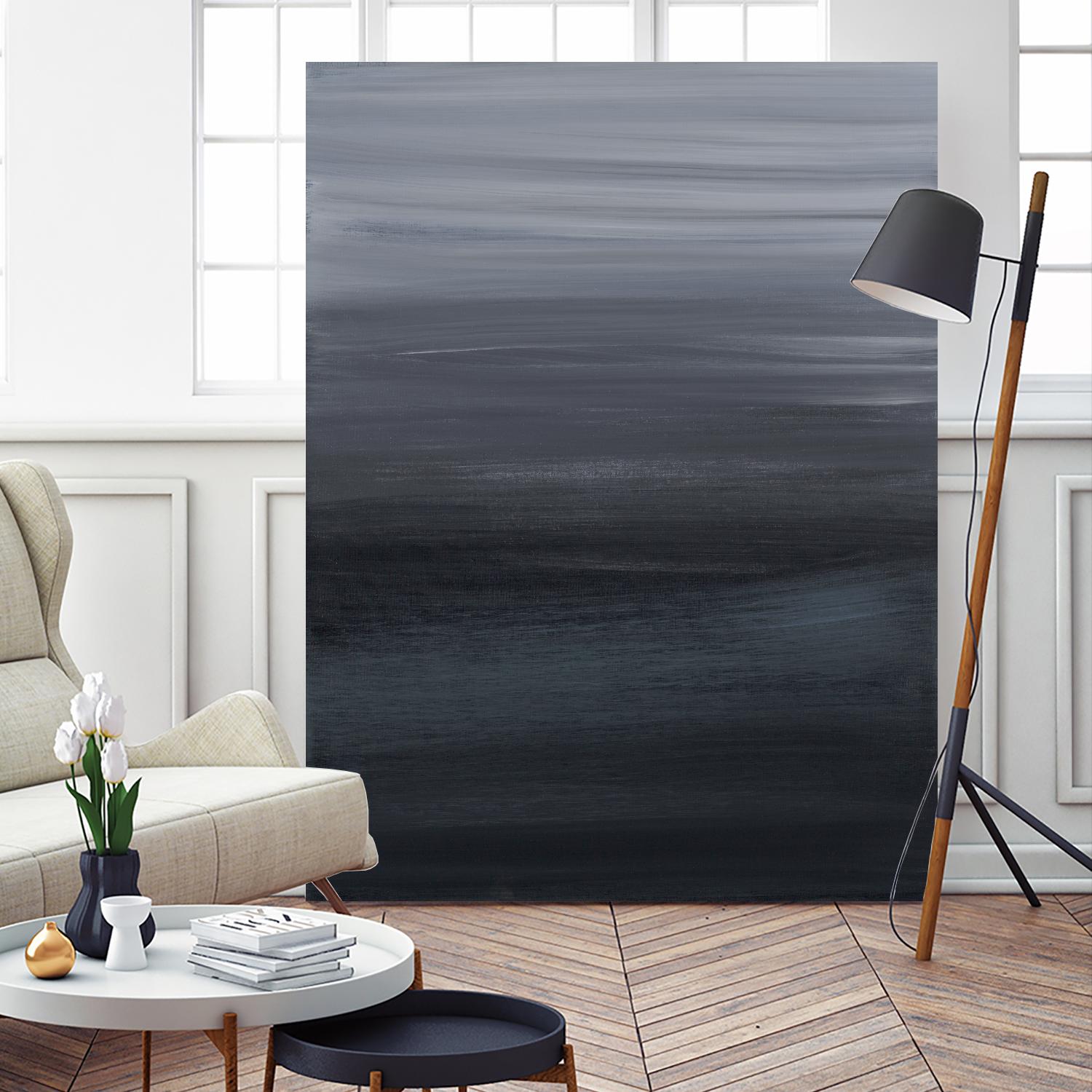 Dawn Breaks by Corrie LaVelle on GIANT ART - grey abstract