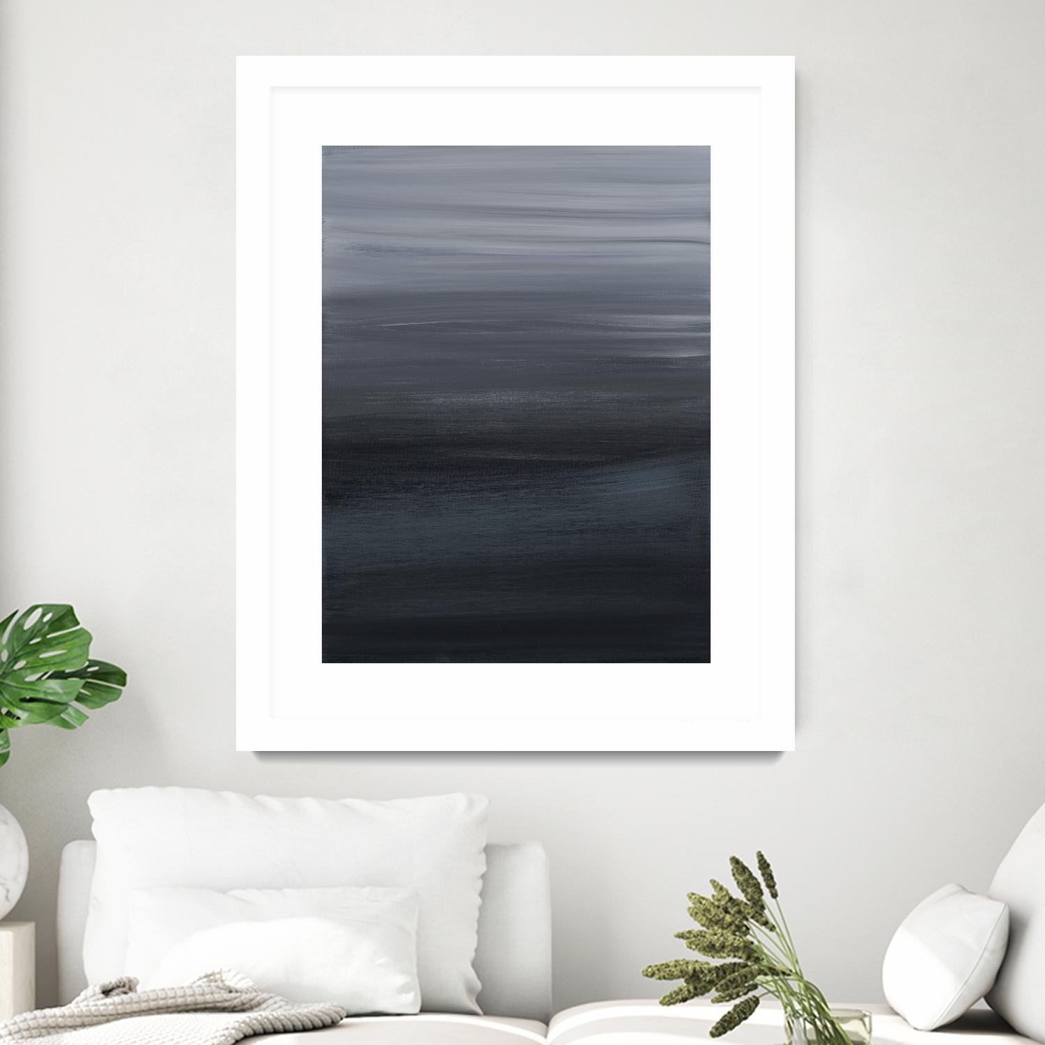 Dawn Breaks by Corrie LaVelle on GIANT ART - grey abstract