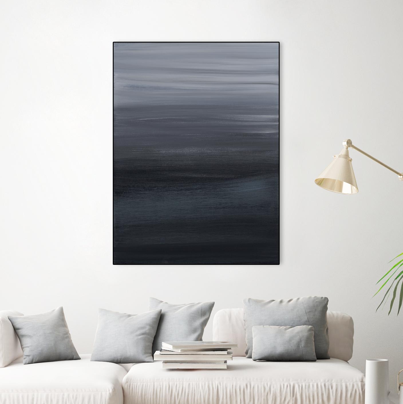 Dawn Breaks by Corrie LaVelle on GIANT ART - grey abstract