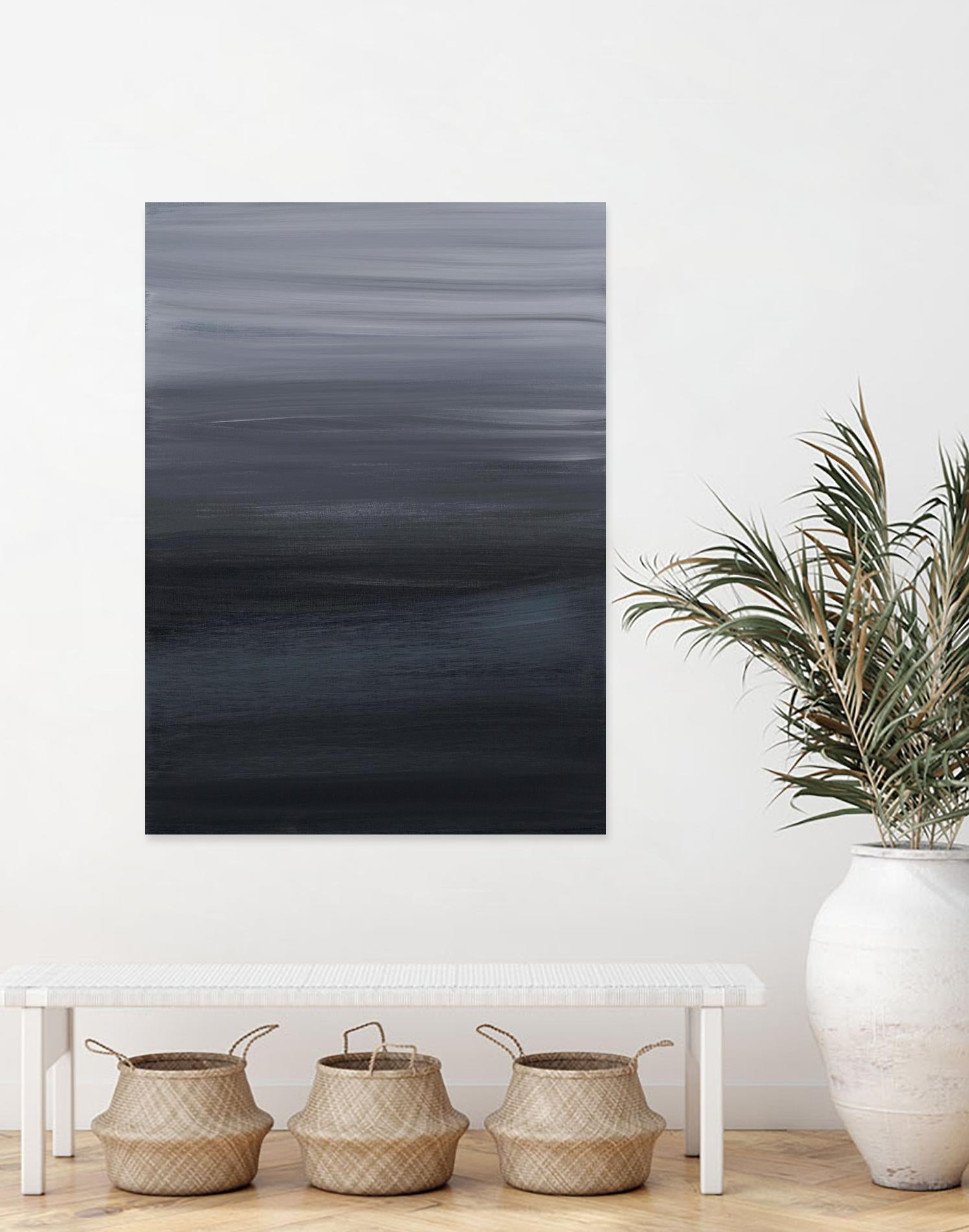 Dawn Breaks by Corrie LaVelle on GIANT ART - grey abstract