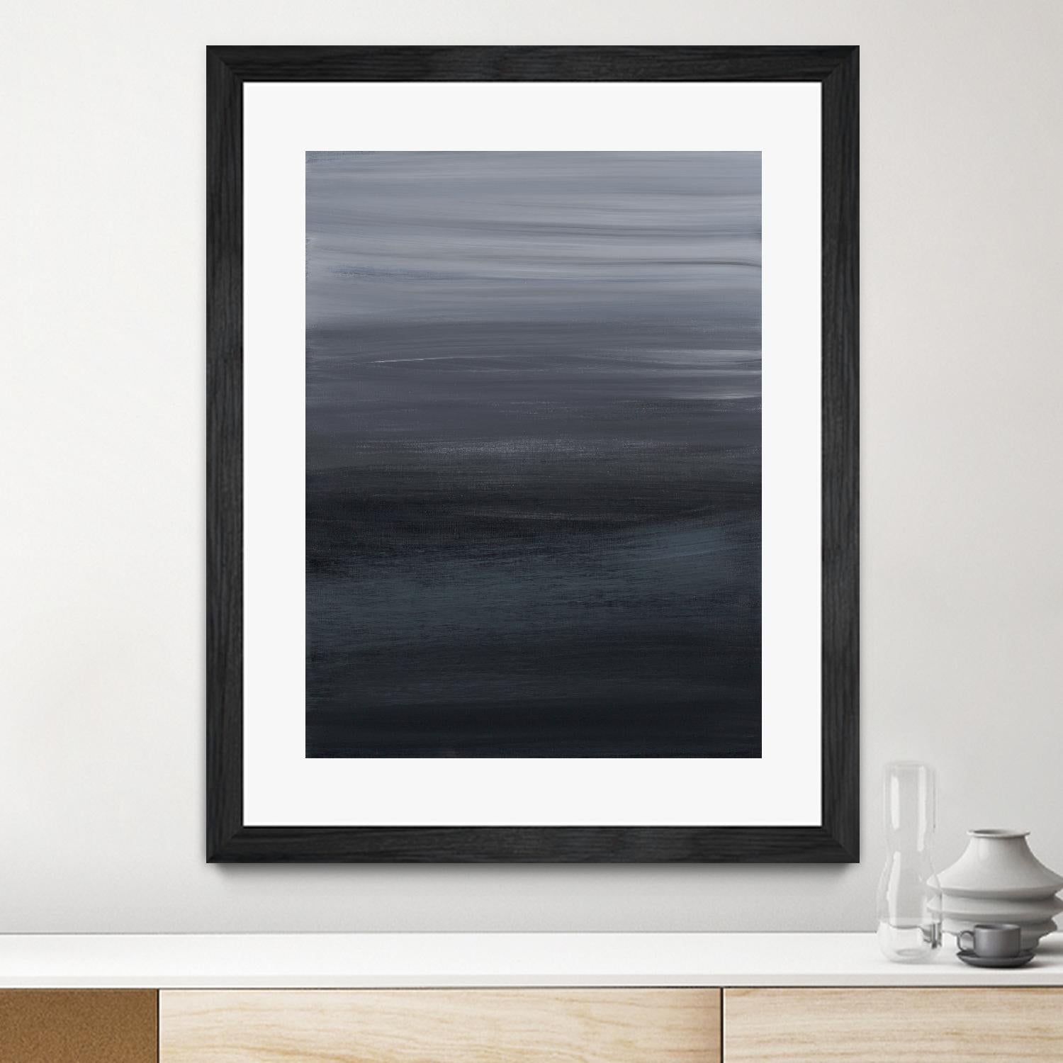 Dawn Breaks by Corrie LaVelle on GIANT ART - grey abstract