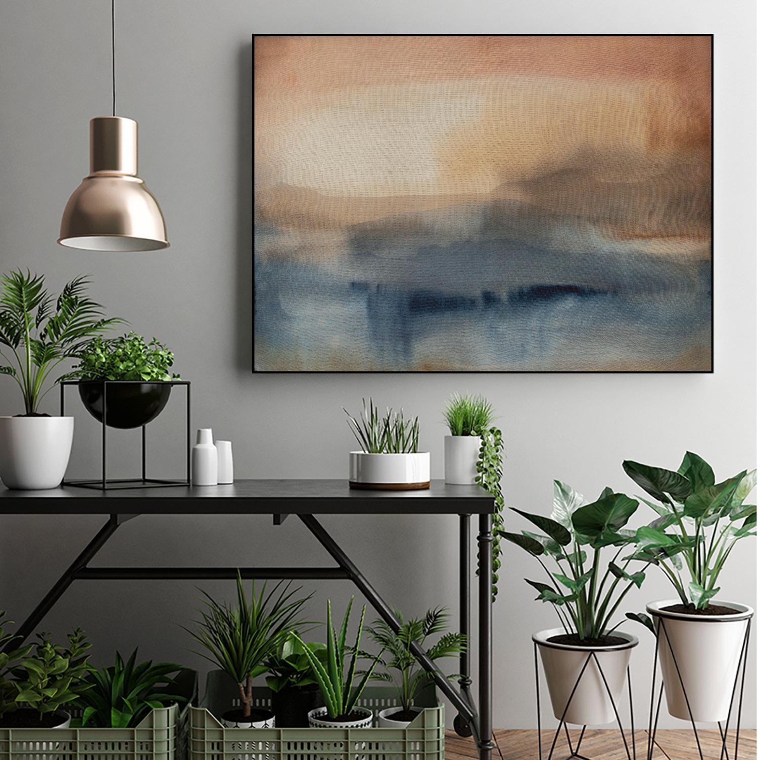 GOLDEN DESERTS by KIPPI LEONARD on GIANT ART - gold abstract abstract