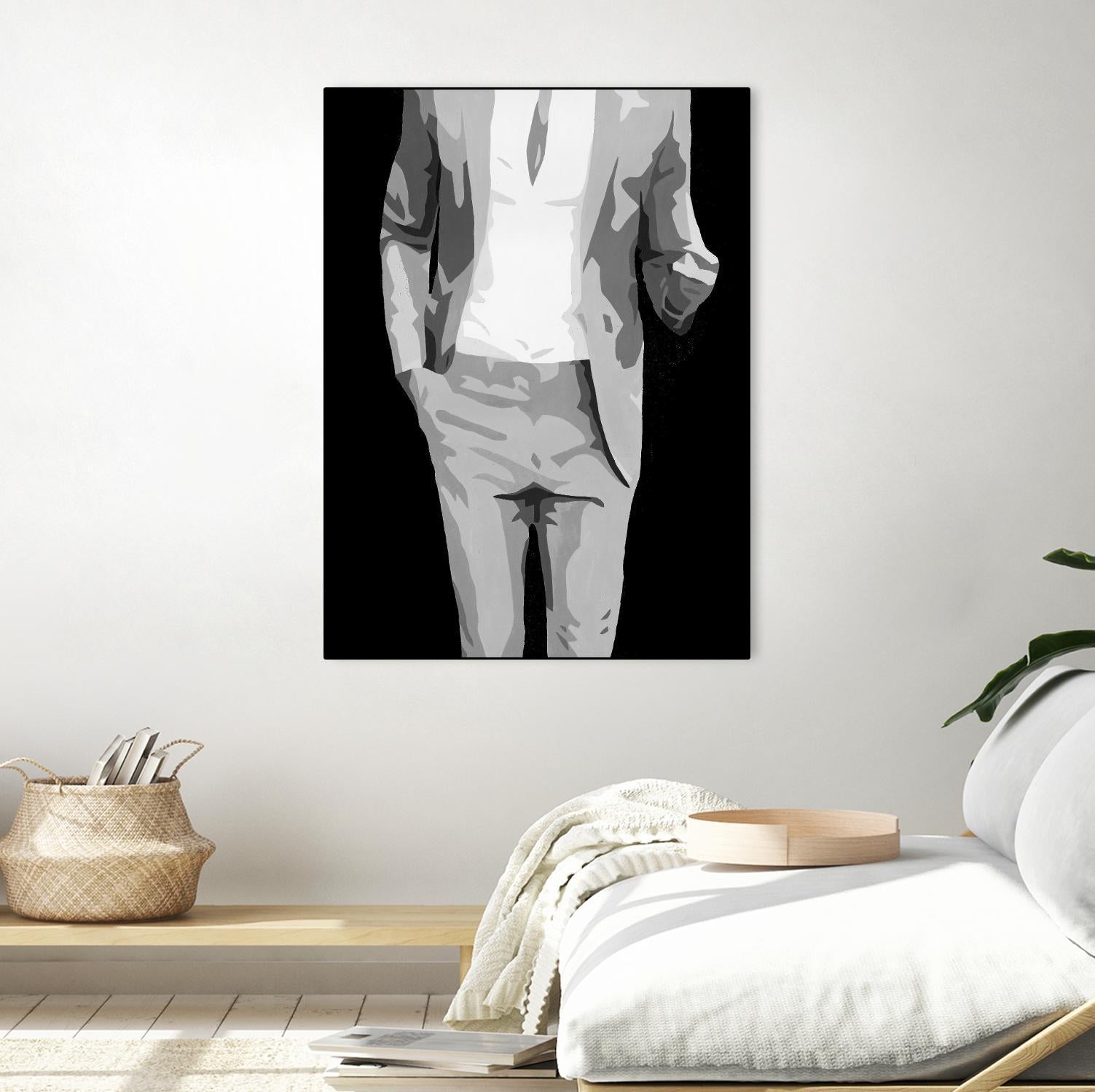 MR WHY NOT by Bethann Lawson on GIANT ART - black and white figurative figurative