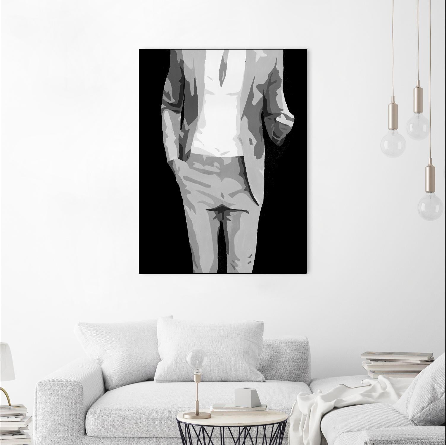 MR WHY NOT by Bethann Lawson on GIANT ART - black and white figurative figurative