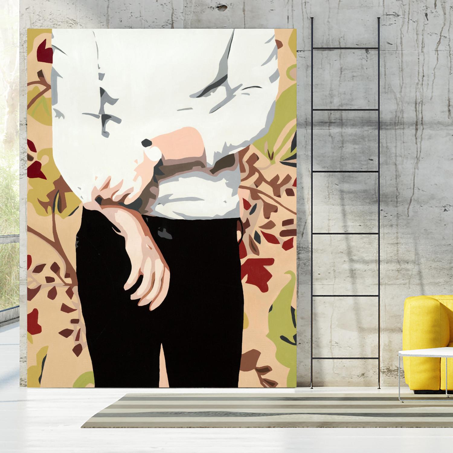 Mr. Right by Beth Ann Lawson on GIANT ART - black figurative fashion