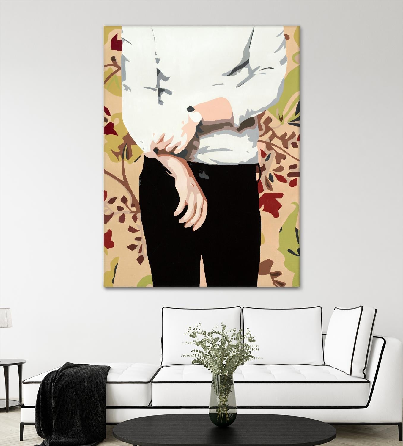 Mr. Right by Beth Ann Lawson on GIANT ART - black figurative fashion