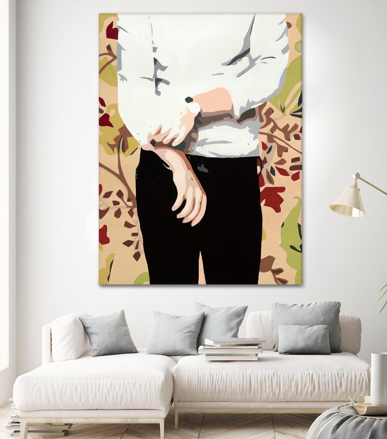 Mr. Right by Beth Ann Lawson on GIANT ART - black figurative fashion