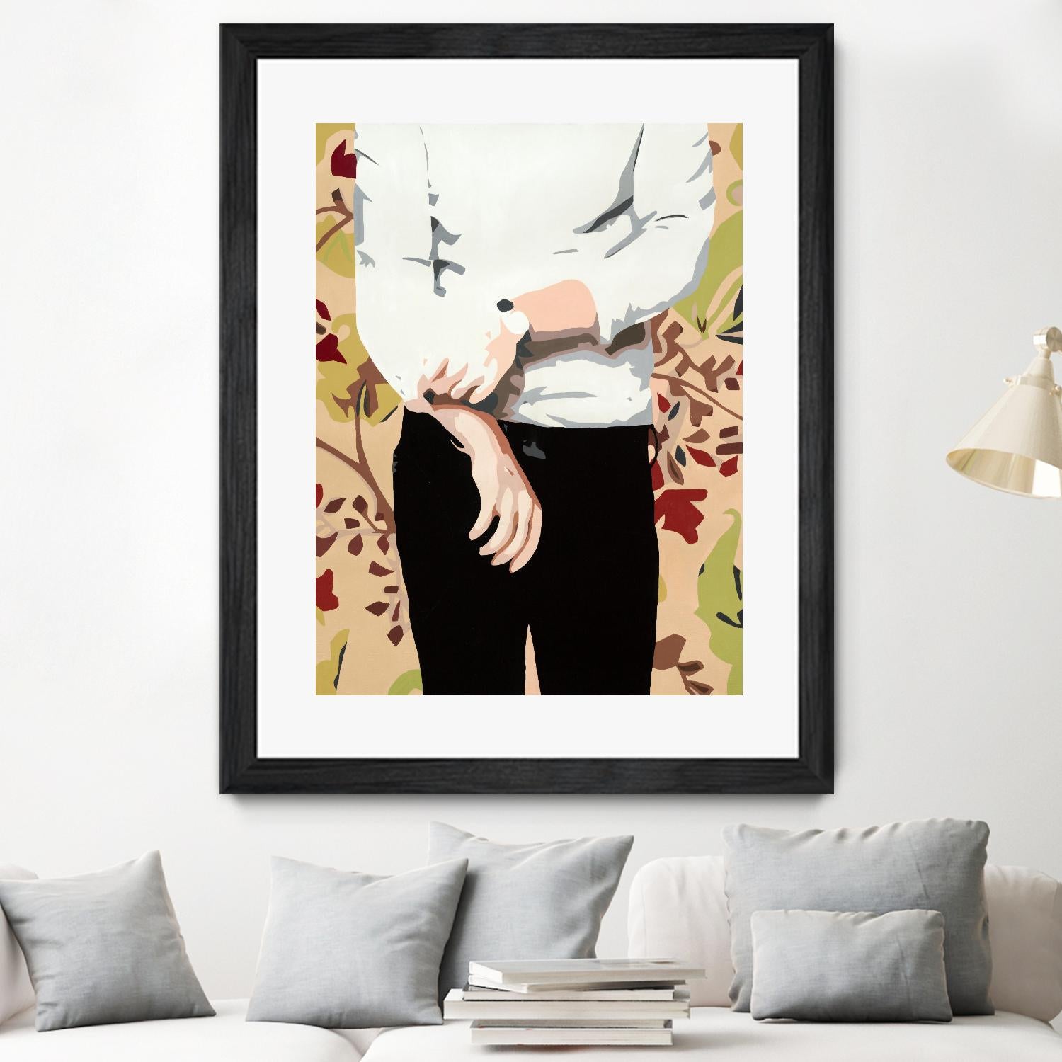 Mr. Right by Beth Ann Lawson on GIANT ART - black figurative fashion