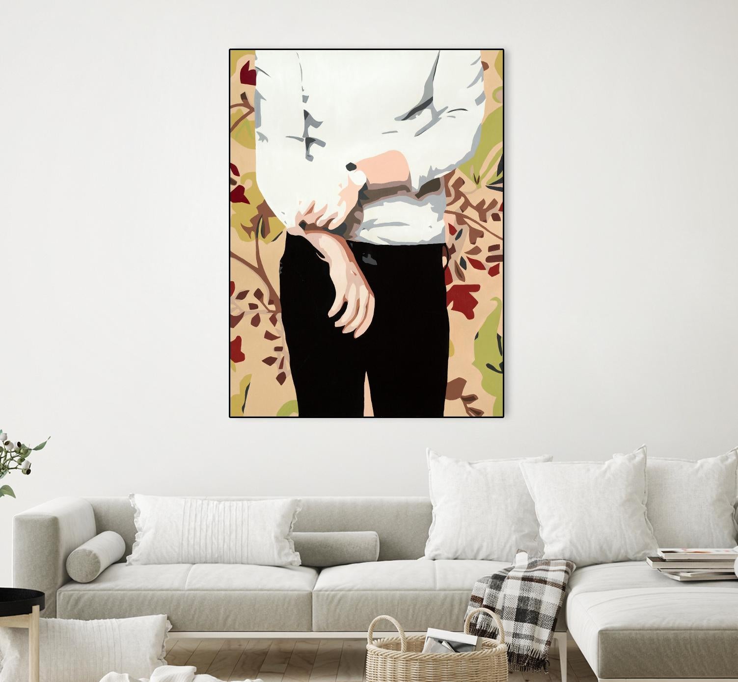 Mr. Right by Beth Ann Lawson on GIANT ART - black figurative fashion