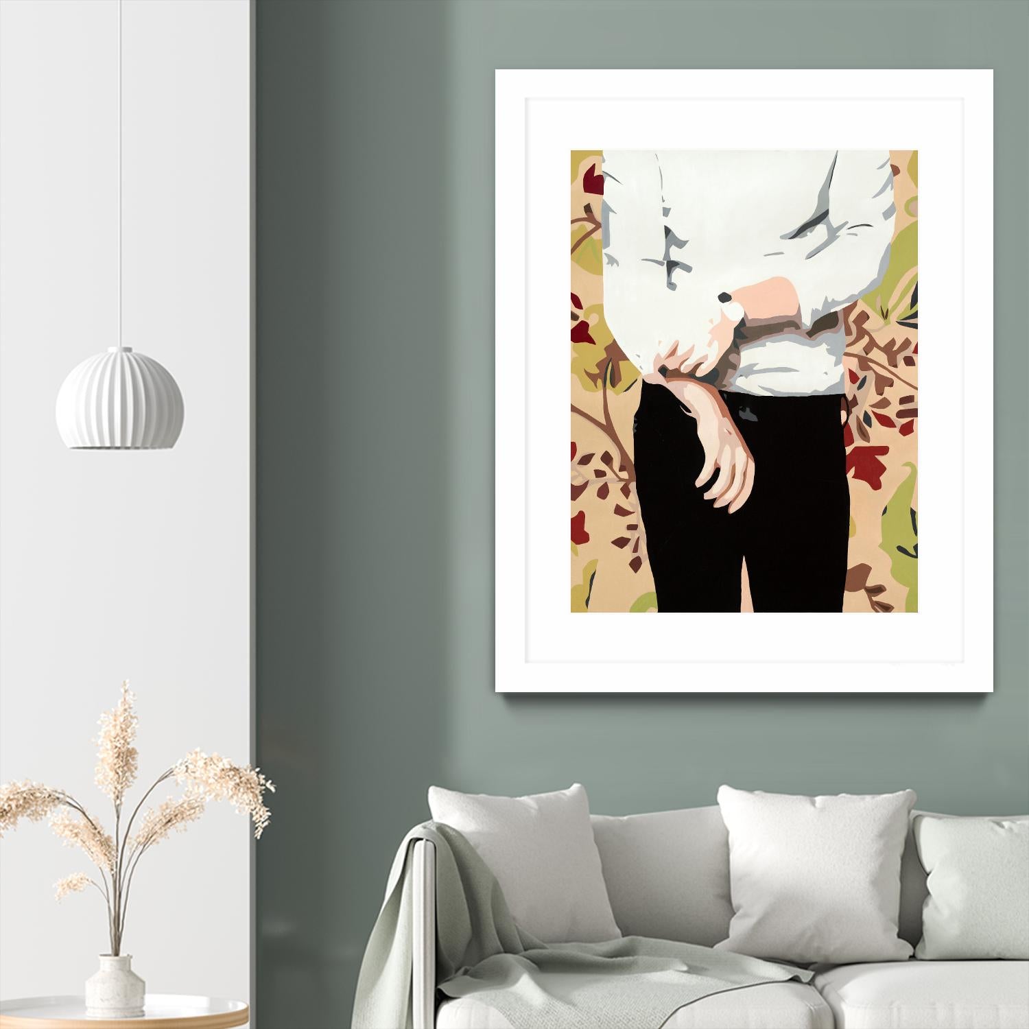 Mr. Right by Beth Ann Lawson on GIANT ART - black figurative fashion