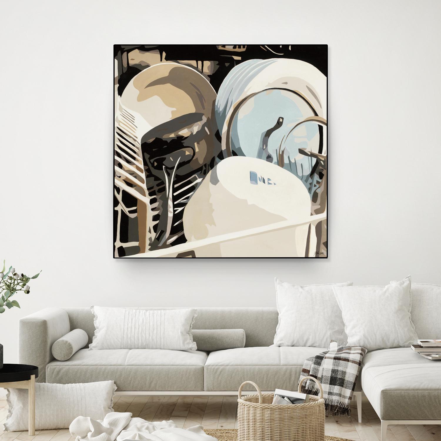 Kitchen BFF by Beth Ann Lawson on GIANT ART - whites & creams food & drink kitchen